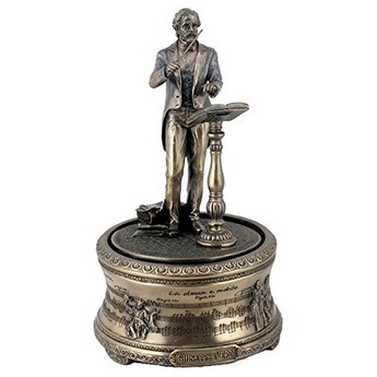 Bronze Verdi Music Box