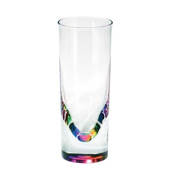 Rainbow Teardrop Collins Tumbler