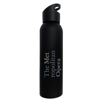 Black Met Opera Water Bottle