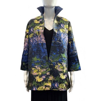 Blue Monet Swing Jacket