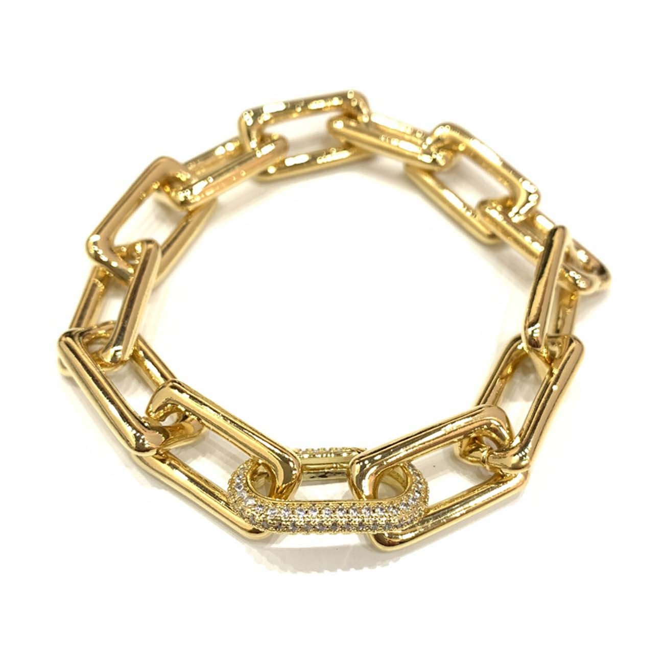 Chunky Chain Bracelet - Gold