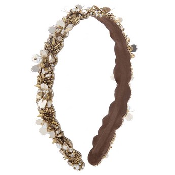 Floral & Bead Headband