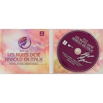 Berlioz: Les Nuits d’Été / Harold en Italie (Autographed CD) – Michael Spyres