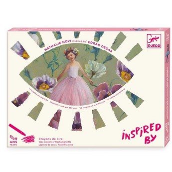 DIY “Inspired by the Ballerina” Oil Pastel Activity Set