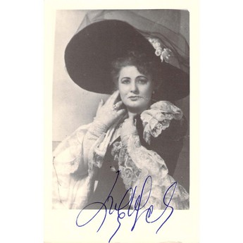 Signed Photo : Ljuba Welitsch In “ Tosca ”