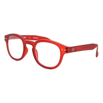 Izipizi C- Frame Reading Glasses In Red Crystal