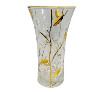 Tree of Life Crystal Vase (9”)
