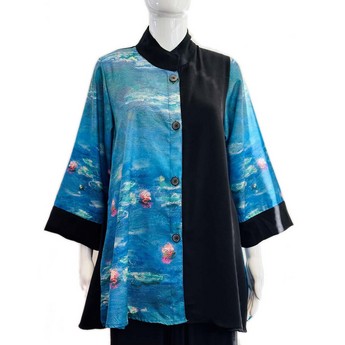 “Water Lilies” Swing Jacket