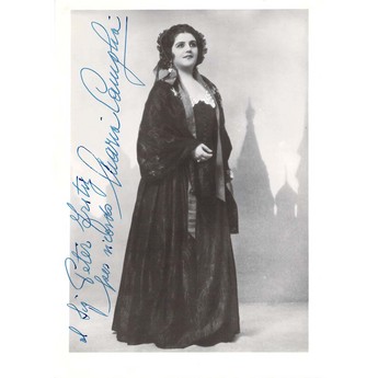 Signed Photo : Maria Caniglia