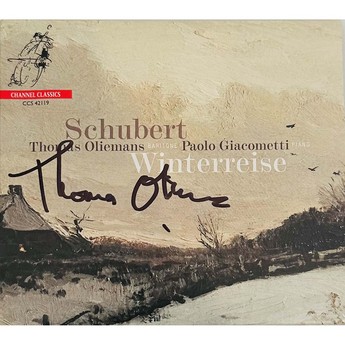 Schubert: Winterreise (Autographed CD) – Thomas Oliemans