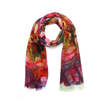 Watercolor Cashmere Scarf