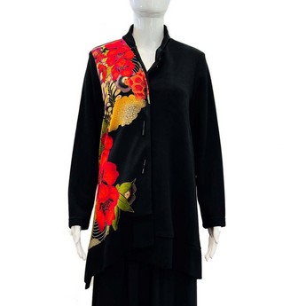  “ Madama Butterfly ” Stick Button Jacket