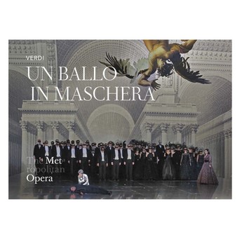 Met Opera “ Un Ballo In Maschera ” Magnet