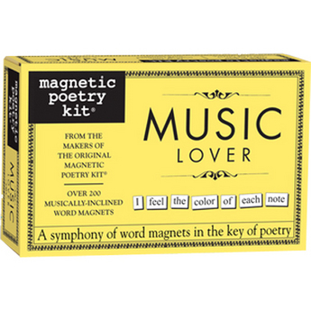 Music Lover Magnetic Poetry Kit
