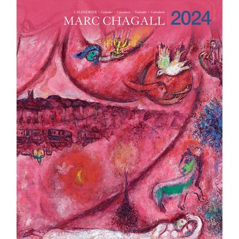 Chagall 2024 Small Wall Calendar