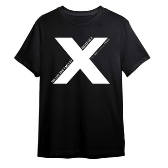 Met Opera “ Malcolm X ” Black & White T- Shirt