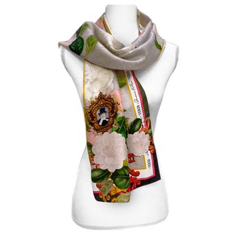 Verdi-Inspired Pure Silk Scarf