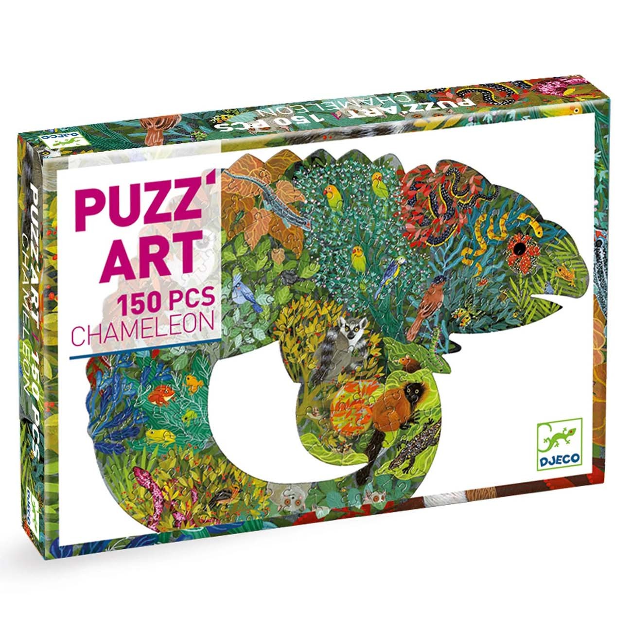 Met Opera Shop | Puzz’Art Chameleon Puzzle (150 PIECES)