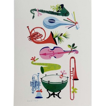 Holiday Instruments Notecards (BOX OF 8)