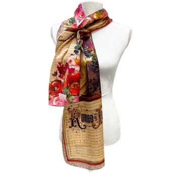 Romeo & Juliet Silk Scarf