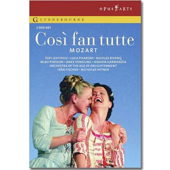 Mozart: Così Fan Tutte (2-DVD) – Topi Lehtipuu, Luca Pisaroni
