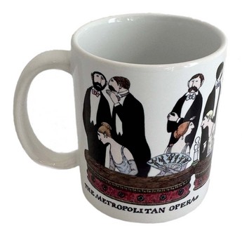 Edward Gorey Metropolitan Opera Mug