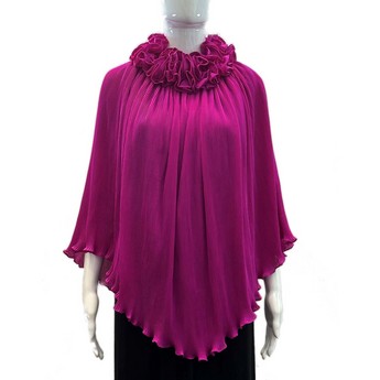 Magenta “ Pagliacci ” Poncho