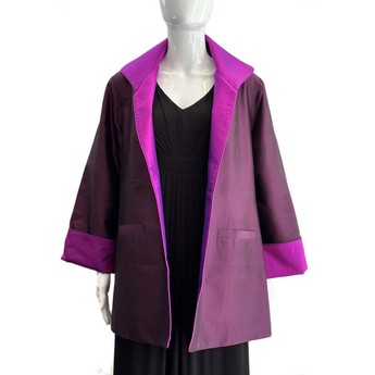 Eggplant & Magenta Jacket