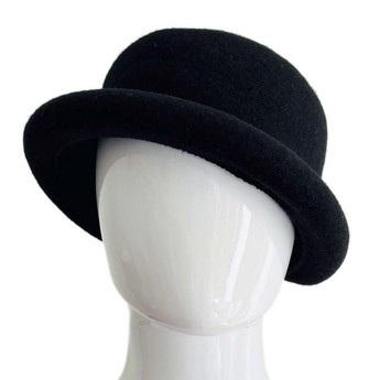 Black Pauline Hat
