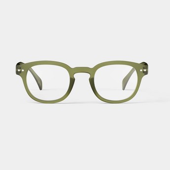 IZIPIZI C-Frame Reading Glasses in Tailor Green