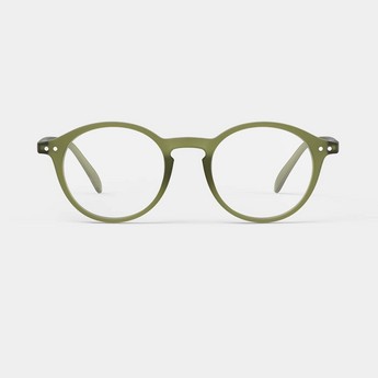 Izipizi D- Frame Reading Glasses In Tailor Green