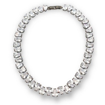 Othelia Clear Crystal Statement Necklace