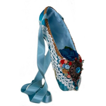 “ Gingerbread ” Diamondpointes Ballet Shoe