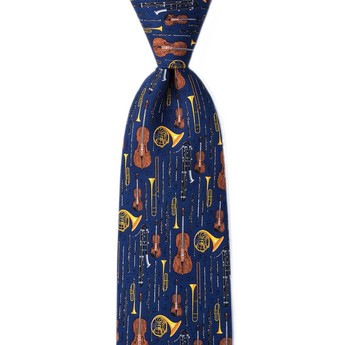  Well- Orchestrated Tie (Navy)