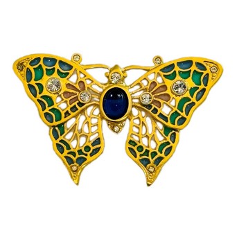 Bejeweled Butterfly Pin