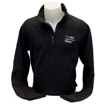  Met Opera Fleece Quarter- Zip Pullover