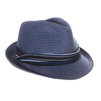 Packable Blue Fedora