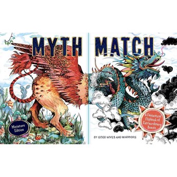 Myth Match Miniature: A Fantastical Flipbook of Extraordinary Beasts (Hardcover)