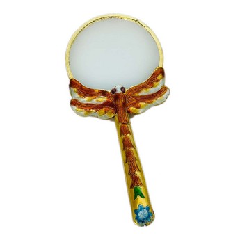 Dragonfly Magnifying Glass in Orange