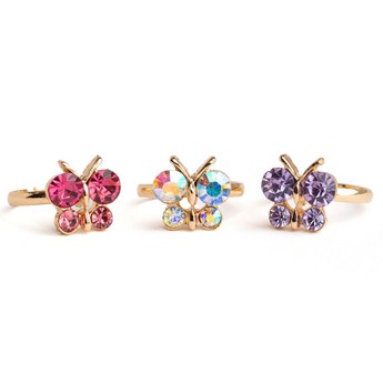 Butterfly Ring Set