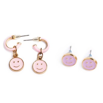 Pierced Earring Set: All Smiles