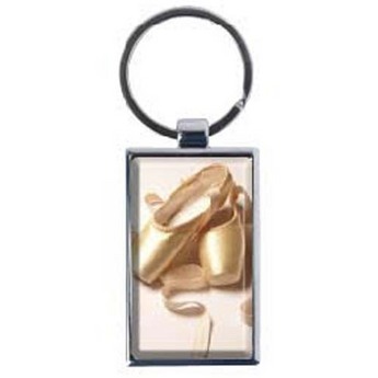 Keychain: Pink Pointe Shoes