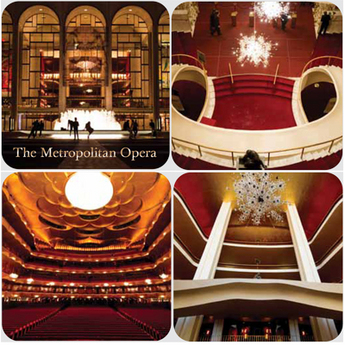 Met Opera House Coasters (SET OF 4)