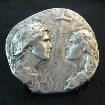 Die Walküre Pewter Medallion