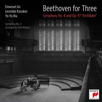 Beethoven for Three: Symphony No. 4 and Op. 97 `Archduke` (CD) – Yo-Yo Ma