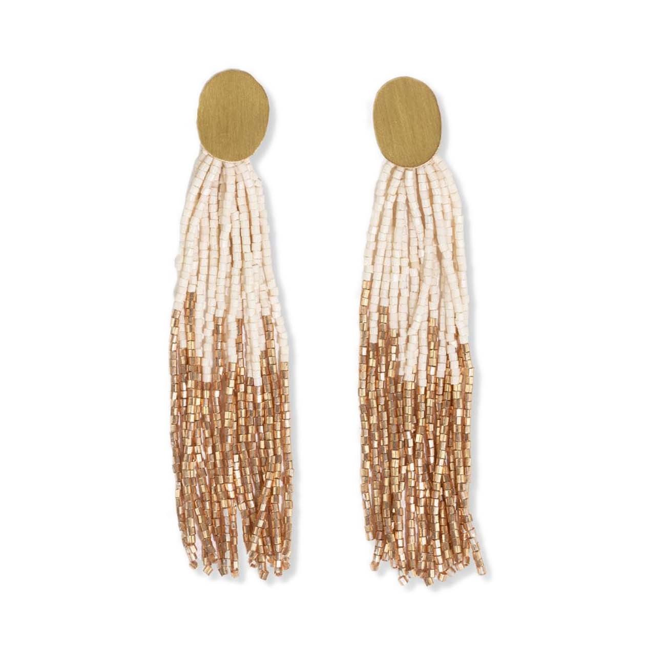 Ivory Tassel Earrings Ivory Tassel Earrings
