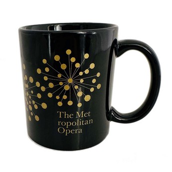 Black & Gold Met Opera Sputnik Mug