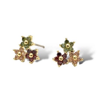 Daisy Cluster Stud Earrings