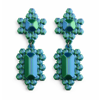 Stones Earrings in Aurora