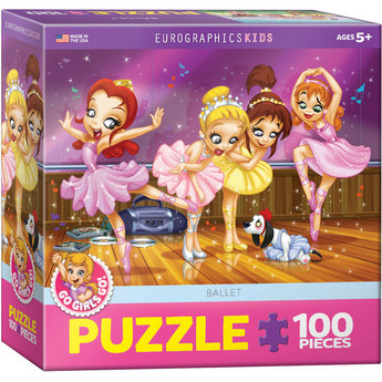 Go Girls Go! Ballet Puzzle (100 PIECES)